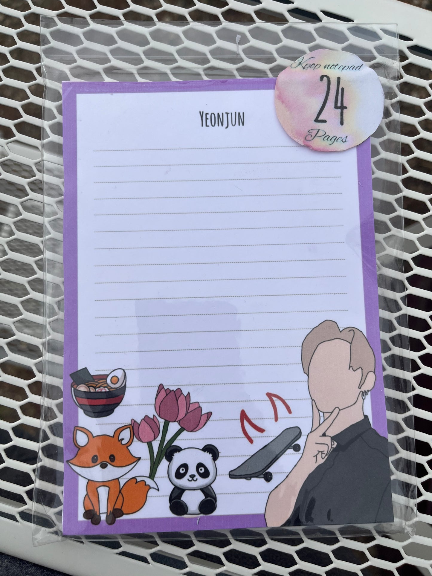 KPOP Yeonjun TXT Notepad