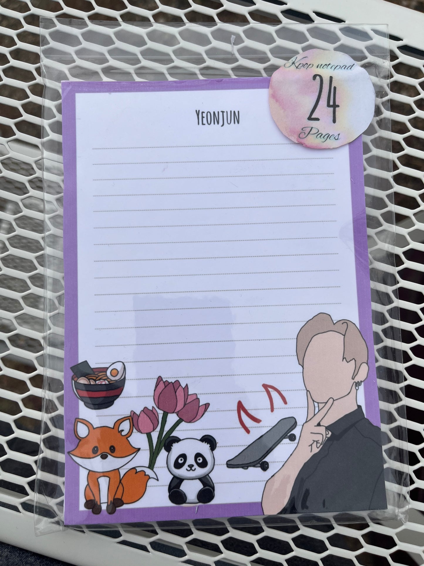 KPOP Yeonjun TXT Notepad