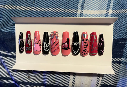 KPOP Ive "Baddie" Press On Nails